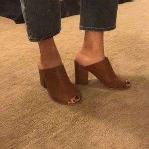 Silence & Noise Brown Mules